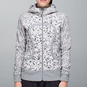 Lululemon Scuba Hoodie ll 8 Medium Grey Silver